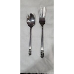 Spoon and Fork CAMBRIDGE Decorative Stainless Flatware Japan